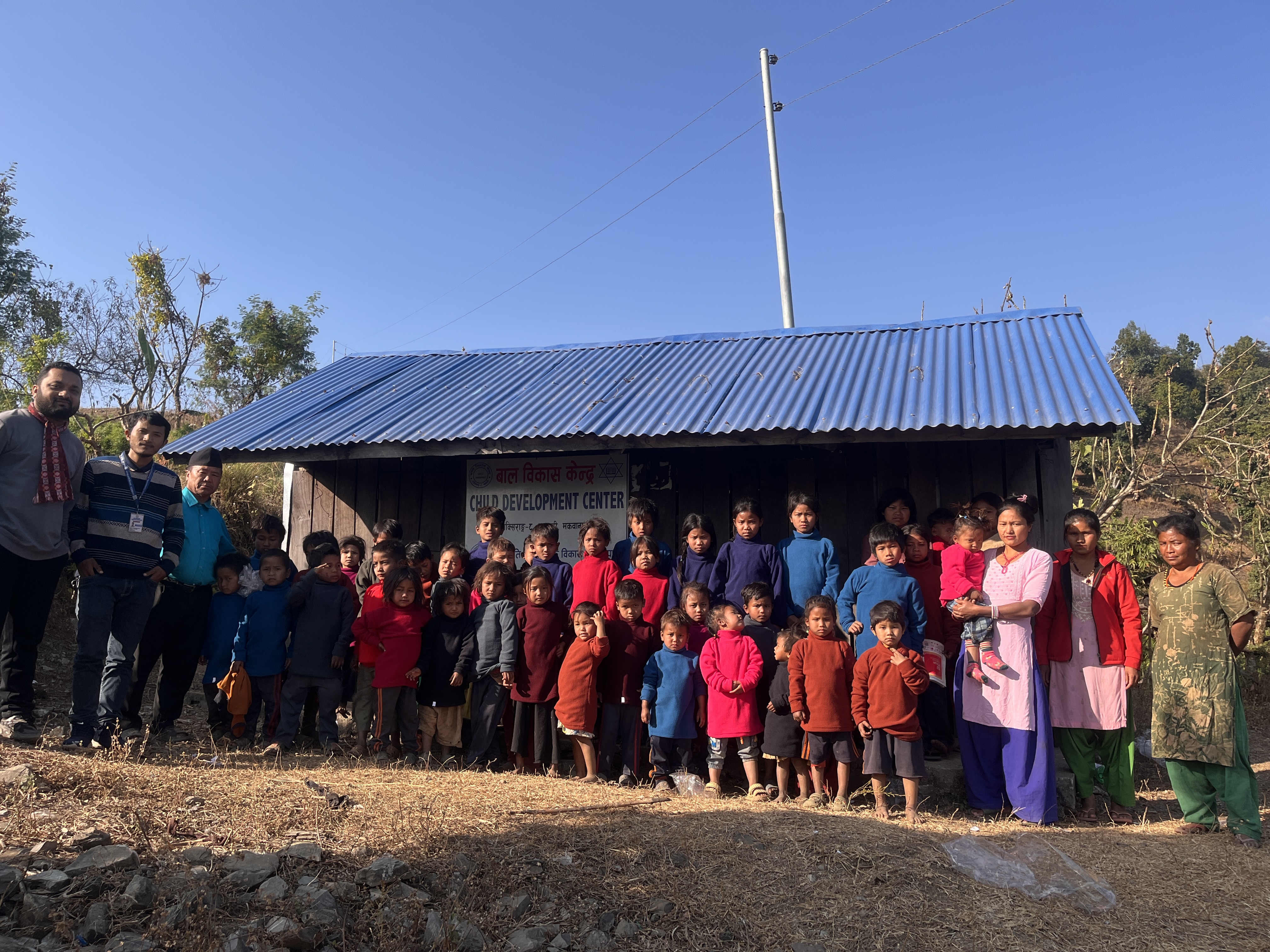 Warm Clothes Bring Warm Smiles: Jyoti Nepal’s Initiative in Rural Chamanti